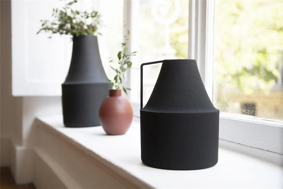 DECO-POT24.5CM-NOIR