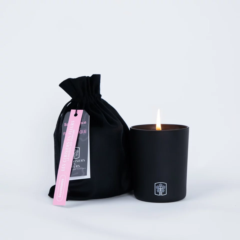 cherry blossom candle, remembrance